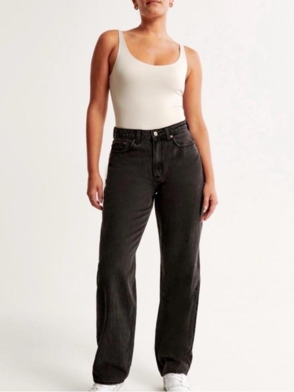 Abercrombie & Fitch High Rise Taper Jeans